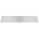 RS PRO Unpainted Aluminium Front Panel, 2U, 482.6 x 88.1mm