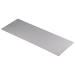 RS PRO Unpainted Aluminium Front Panel, 4U, 482.6 x 177mm