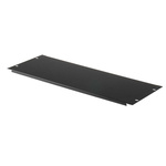 RS PRO Black Steel Blanking Panel, 4U, 483 x 9mm