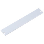 Rittal Unpainted Aluminium Front Panel, 3U, 4HP