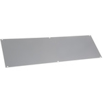 Rittal Unpainted Aluminium Front Panel, 3U, 84HP