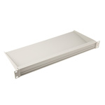 RS PRO Aluminium Ventilation Grill, 1U, 483 mm x 207 mm x 1 U