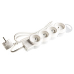 Legrand 1.5m 4 Socket Type E - French Extension Lead, 230 V ac
