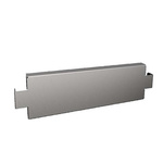 Rittal Grey Steel Base Panel, Ventilated