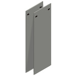 Schneider Electric Grey Steel Side Panel, Shielded
