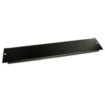 StarTech.com Black Steel Blanking Panel, 2U, 483 x 13mm