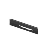 Rittal Black Steel Blanking Panel, 1U, 44 x 482.6mm