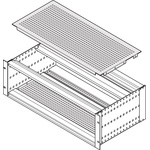 nVent SCHROFF Cover Plate, 3U, 35mm