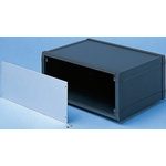METCASE Transparent Aluminium Front Panel, 129.5 x 2 x 33.6mm