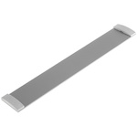 METCASE Transparent Aluminium Front Panel, 199.5 x 2 x 33.6mm