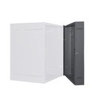 APW Grey Aluminium Front Panel, 3U, 84HP, 426.4 x 128.4mm