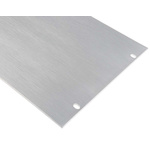 RS PRO Unpainted Aluminium Front Panel, 5U, 482.6 x 221.5mm