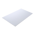 nVent SCHROFF Grey Aluminium Front Panel, 6U, Ventilated, 483 x 265.9mm