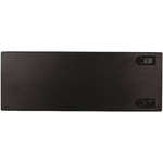 RS PRO Black Steel Front Panel, 4U, 480 x 177mm