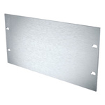 METCASE Grey Aluminium Front Panel, 3U, 52.5HP, 269.24 x 132.5mm