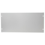 RS PRO Grey Steel Blanking Panel, 5U, 483 x 9mm