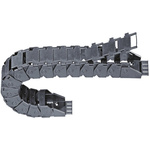 Igus 17, e-chain Black Cable Chain, W93 mm x D39mm, L1m, 125 mm Min. Bend Radius, Igumid G