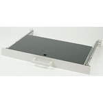 RS PRO Grey Drawer, 1U