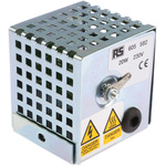 RS PRO Enclosure Heater, 230V ac, 20W Output, 20W Input, 45°C, 70mm x 65mm x 67mm