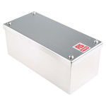 RS PRO 304 Stainless Steel Satin Adaptable Enclosure Box, 220mm x 100mm x 85mm