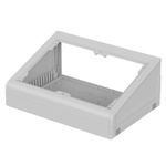Bopla Ultrapult Series Light Grey ABS Desktop Enclosure, Sloped Front, 290.9 x 198.9 x 120.4mm