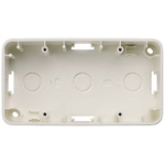 Siemens DELTA White Gloss Thermoplastic Back Box, IP20, 125 x 80 x 42.5mm