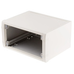METCASE Mettec Series White Aluminium Desktop Enclosure, 230 x 180 x 120mm