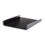 StarTech.com Black Shelf, 2U, 23kg Load, 465mm x 558mm