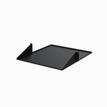 StarTech.com Black Shelf, 2U, 34kg Load, 482mm x 508mm