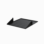 StarTech.com Black Shelf, 2U, 34kg Load, 483mm x 508mm