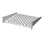 Rittal Black Shelf, 2U, 25kg Load, 482.6mm x 250mm