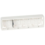 Legrand White Plastic Back Box, 10 Gangs, 295 x 83 x 40mm