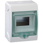 Schneider Electric Mureva Light Grey Smooth Polymer Electrical Enclosure, IEC, IP65, Surface Mount Mount, 1 Gangs, 200