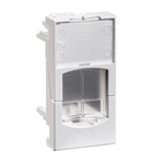 Schneider Electric PC/ABS Adaptable Box, 1 Knockouts 45mm x 22.5mm x 25mm 22.5 x 45mm Knockout Size