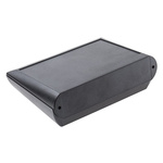 OKW Comtec Series Black ABS Desktop Enclosure, Sloped Front, 150 x 200 x 62.8mm