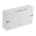 MK Electric PVC Back Box, 2 Gangs, 87 x 148mm