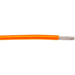 Alpha Wire High Temperature Wire 0.09 mm² CSA, Orange 30.5m Reel, 2842 Series