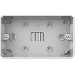 Schneider Electric Lisse Back Box, 2 Gangs