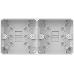 Schneider Electric Lisse Back Box, 2 Gangs