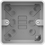 Schneider Electric Lisse Back Box, 1 Gangs