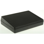 OKW DeskCase 138 Series Black ABS Desktop Enclosure, Sloped Front, 138 x 190 x 47.5mm