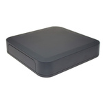 Takachi Electric Industrial PF Series Grey ABS Desktop Enclosure, 150 x 150 x 30mm