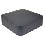 Takachi Electric Industrial PF Series Grey ABS Desktop Enclosure, 150 x 150 x 45mm