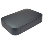 Takachi Electric Industrial PF Series Grey ABS Desktop Enclosure, 200 x 135 x 40mm