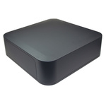 Takachi Electric Industrial PF Series Grey ABS Desktop Enclosure, 200 x 200 x 60mm