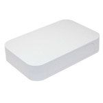 Takachi Electric Industrial PF Series White ABS Desktop Enclosure, 150 x 100 x 30mm