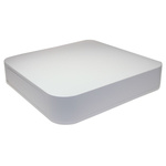 Takachi Electric Industrial PF Series White ABS Desktop Enclosure, 200 x 200 x 40mm
