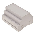 RS PRO DIN Rail Enclosure Enclosure Type, 105.0 x 90.0 x 65.3mm, ABS DIN Rail Enclosure