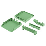 Phoenix Contact Electronic Housing Enclosure Type UEGM-MSTB Series , 73.7 x 25 x 90.5mm, Polyamide DIN Rail Enclosure