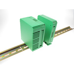 RS PRO DIN Rail Enclosure Enclosure Type, 22.5 x 82 x 90mm, Polyamide DIN Rail Enclosure
